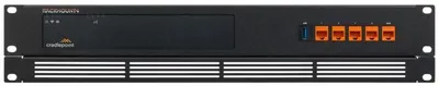 Rackmount.IT Kit for Cradlepoint E100 series 1U chassis with branded faceplate, USB and Ethernet ports for secure network Rackmount.IT Kit for Cradlepoint E100 series 1U chassis with branded faceplate, USB and Ethernet ports for secure network
