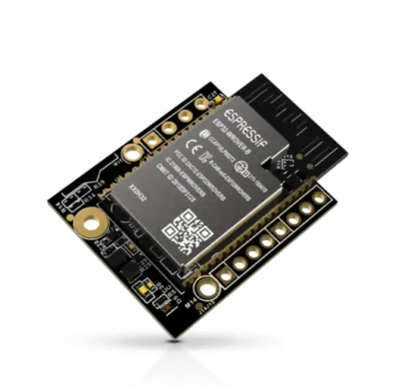 RAK Wireless LoRa WisBlock Interface Wi-Fi Modul RAK2305, schwarzes rechteckiges Board mit ESP32-C3-WROOM-02 Modul, QR-Code RAK Wireless LoRa WisBlock Interface Wi-Fi Modul RAK2305, schwarzes rechteckiges Board mit ESP32-C3-WROOM-02 Modul, QR-Code