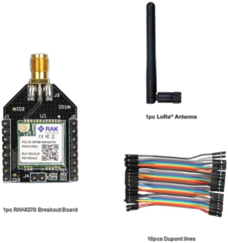 RAK Wireless · LoRa · WisDuo · Breakout Board · RAK4270-D3 · EU868