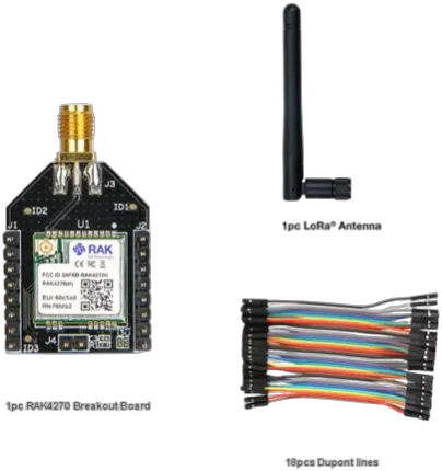 RAK Wireless · LoRa · WisDuo · Breakout Board · RAK4270-D3 · EU868 RAK Wireless · LoRa · WisDuo · Breakout Board · RAK4270-D3 · EU868