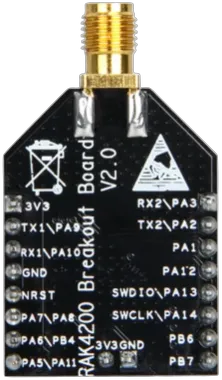 RAK Wireless · LoRa · WisDuo · Breakout Board · RAK4270-D3 · EU868 RAK Wireless · LoRa · WisDuo · Breakout Board · RAK4270-D3 · EU868