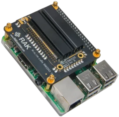 RAK Wireless · LoRa · WisGate · LoRa Gateway Discover Kit RAK2245 Pi HAT & Raspberry Pi 3B+ & 16G TF Card(with software image) to quick start a LoRaWA
