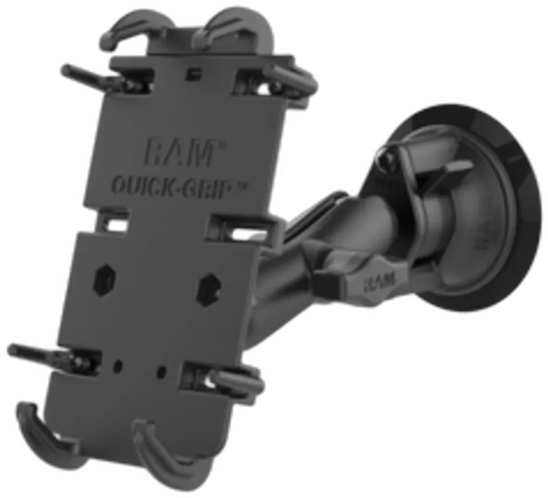 RAM Mounts Universal Quick-Grip Saugfuss-Smartphonehalterung