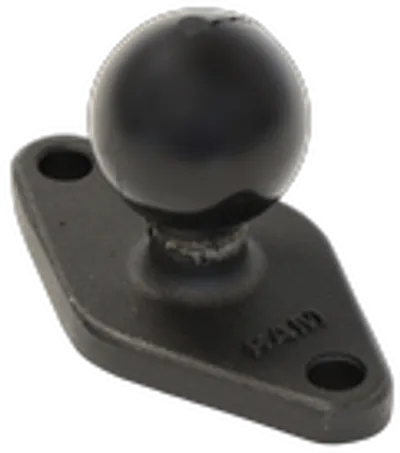 RAM Mounts Diamond-Basisplatte (Trapez), B-Kugel 1'', 2 Loch