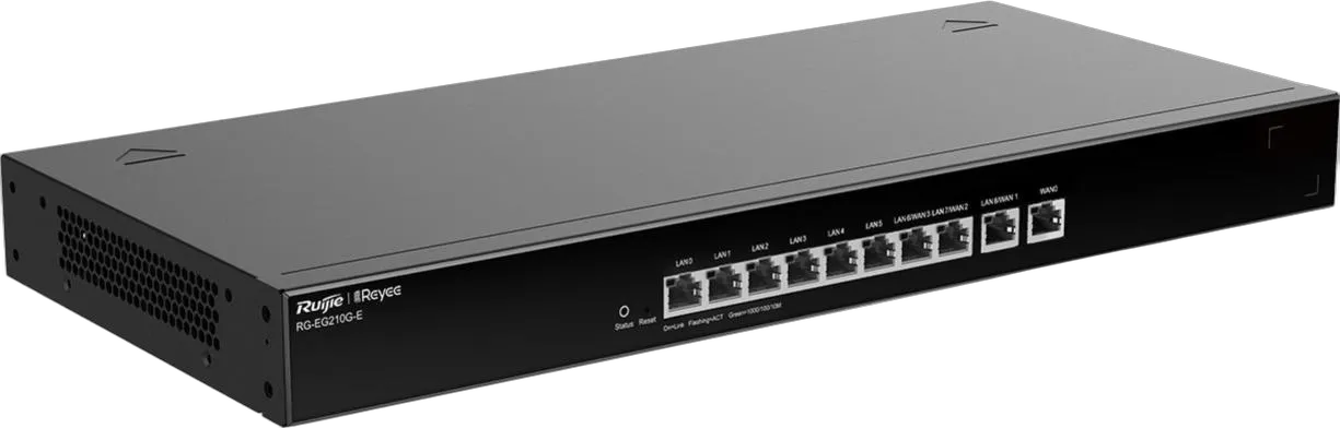 Reyee 10-Port Gigabit Cloud Managed Router, 10x Gbit