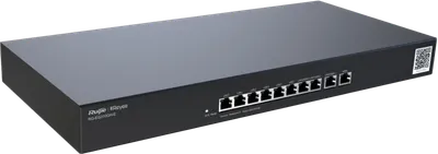 Reyee 10-Port High-Performance Cloud Managed Office Router, 10x Gbit