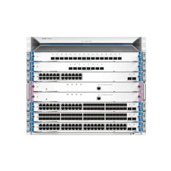 Reyee Layer 3 Chassis Cloud Managed Switch, 6 Slots, 9HE