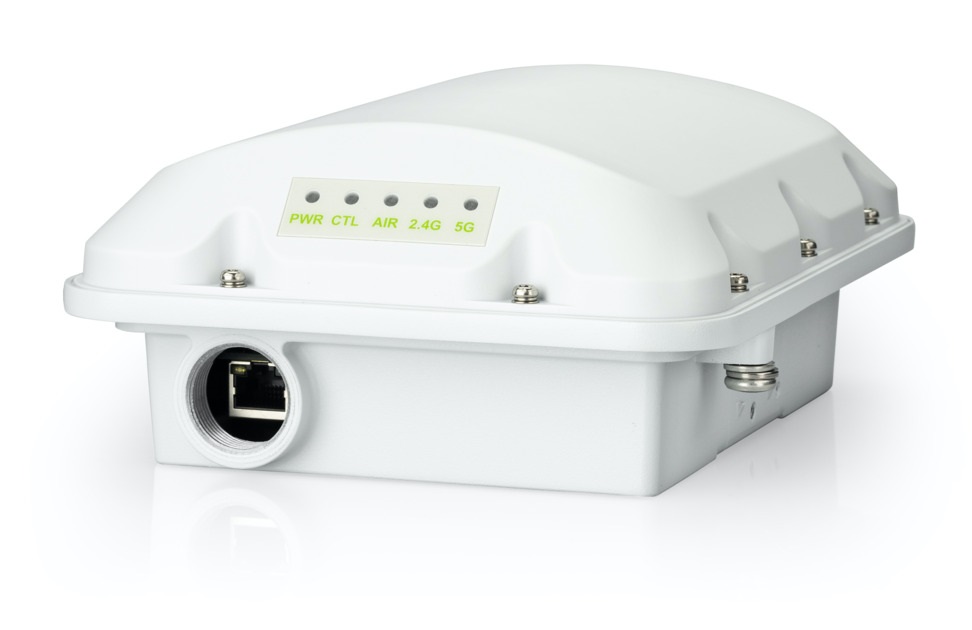 RUCKUS Networks wireless ap • wifi6 • ax1800 • 2x2 • outdoor • 1 gbe • t350se • 120x30 grad • unleashed • 1 radio ble/zigbee + 1x usb • beamflex+