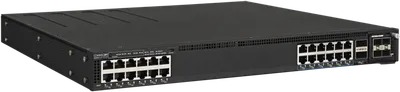 RUCKUS Networks switch full managed layer3 26 port • 12x 2.5 gbe • 12x poe bt • 12x 10 gbe • 12x poe bt • 2x qsfp+ • ranura modular opcional • 3 ventiladores