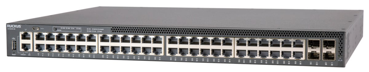 RUCKUS Networks switch full managed layer3 52 port • 48x 1 gbe • 4x sfp28 • 19" • icx8200-48 RUCKUS Networks switch full managed layer3 52 port • 48x 1 gbe • 4x sfp28 • 19" • icx8200-48