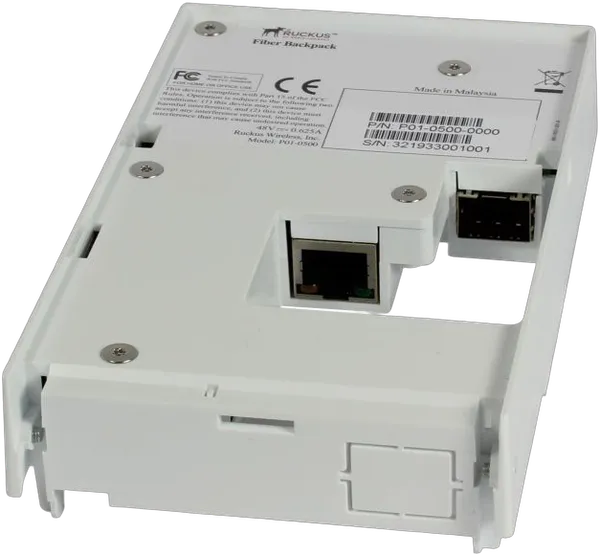 RUCKUS Networks h350/h550 fiber backpack