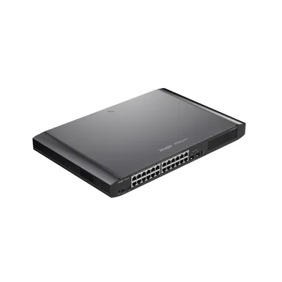 26-Port Gigabit Smart Cloud Managed PoE Switch, 24x Gbit PoE, 2x SFP