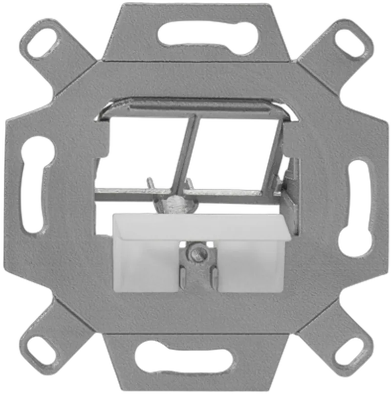 Rutenbeck Modulträger, UP, für 1-2 Module, 30Grad Auslass, UM-MA-KS 2 Up
