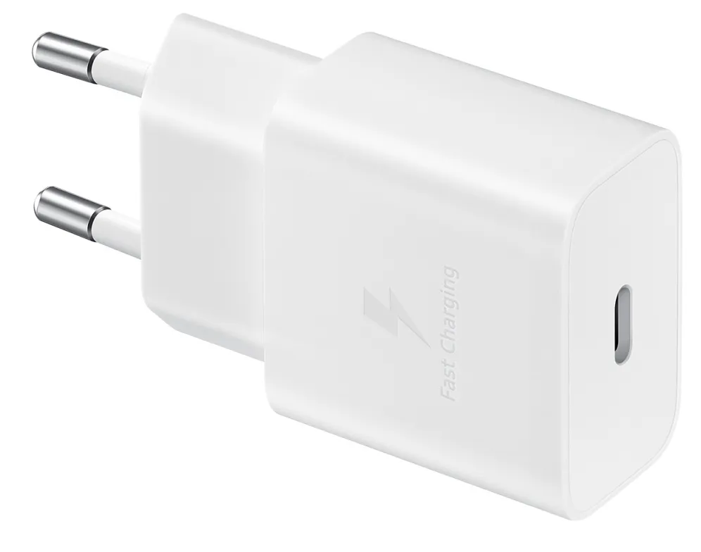 Samsung Galaxy Power Adapter USB Type C 15W White Samsung Galaxy Power Adapter USB Type C 15W White