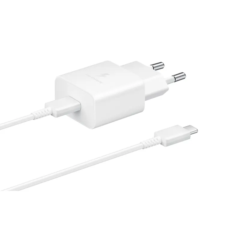 Samsung Galaxy Power Adapter USB Type C 15W 1m White