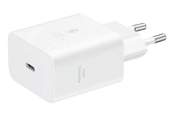Samsung Schnellladegerät 45W Power ohne Kabel EP-T4511, White