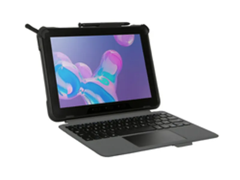 Targus Magn. Keyboard + Field Ready Case für Tab Active4&5 Pro
