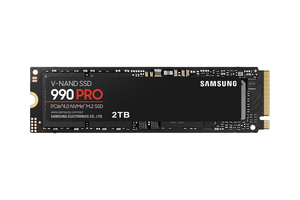 SSD 2TB Samsung M.2 PCI-E NVMe Gen4 990 PRO Basic retail SSD 2TB Samsung M.2 PCI-E NVMe Gen4 990 PRO Basic retail