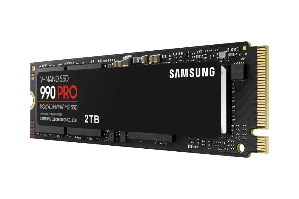 SSD 2TB Samsung M.2 PCI-E NVMe Gen4 990 PRO Basic retail SSD 2TB Samsung M.2 PCI-E NVMe Gen4 990 PRO Basic retail