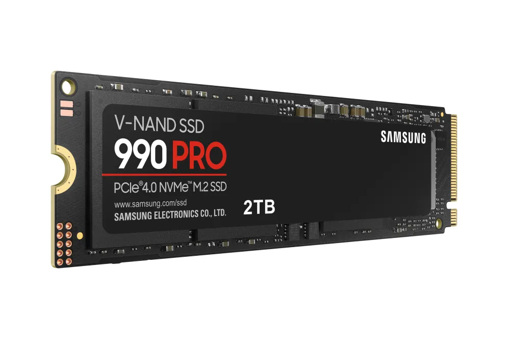 SSD 2TB Samsung M.2 PCI-E NVMe Gen4 990 PRO Basic retail SSD 2TB Samsung M.2 PCI-E NVMe Gen4 990 PRO Basic retail