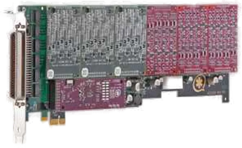 Sangoma 24 port modular analog PCI-Express x1 card, no interfaces and HW Echo Can