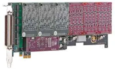 Sangoma 24 port modular analog PCI-Express x1 card with 24 Trunk interfaces and HW Echo Can