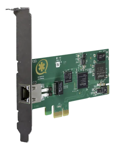 Sangoma One (1) span digital T1/E1/J1/PRI PCI-Express Card