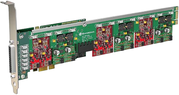 Sangoma A400 8xFXO analog Karte mit Echo Unterdrückung PCIe