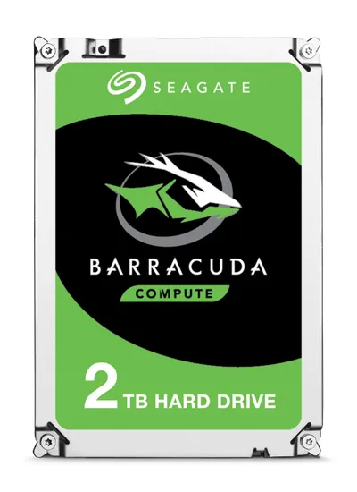 Seagate 8.9cm (3.5") 2TB SATA3 BarraCuda 7200 256MB intern