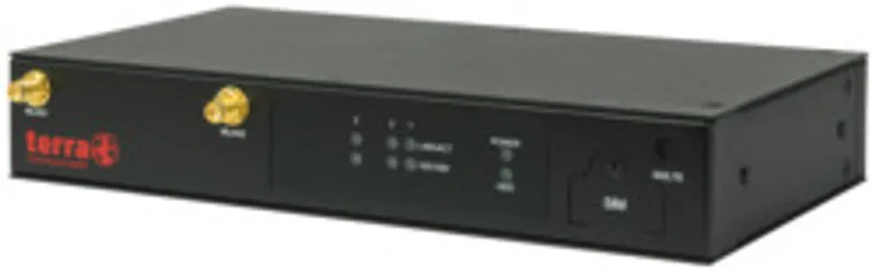 Securepoint Black Dwarf G5 UTM Ed с 3 годами IL — чёрный сетевой шлюз в стойку с антенными разъёмами, светодиодами и