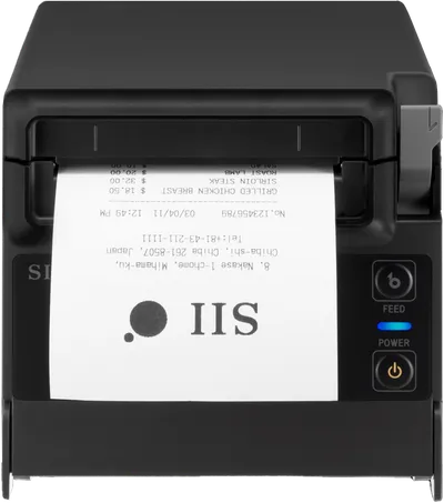 Kassendrucker/Bondrucker Seiko RP-F10, Bluetooth/USB-A, schwarz (RP-F10-K27J1-4 10819)