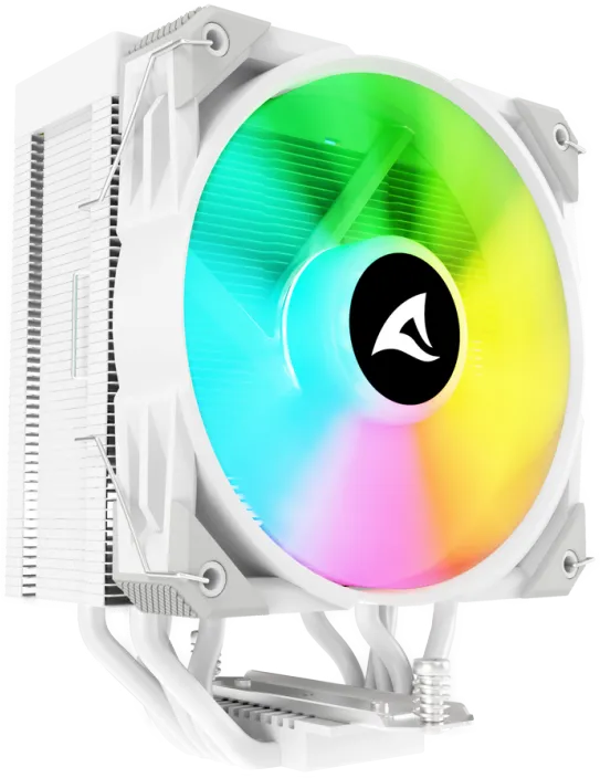 Sharkoon CPU Kühler A50 120mm weiss RGB 1200/1700/1851/AM4/5 Sharkoon CPU Kühler A50 120mm weiss RGB 1200/1700/1851/AM4/5