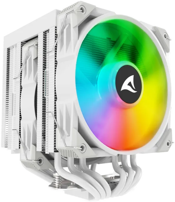 Sharkoon CPU Kühler A60 120mm weiss RGB 1200/1700/1851/AM4/5