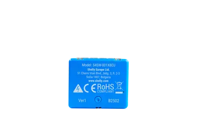 Shelly · Unterputz · "1 Mini Gen4" · Relais · max 8A · 1 Kanal · WLAN · Matter · Zigbee · Bluetooth