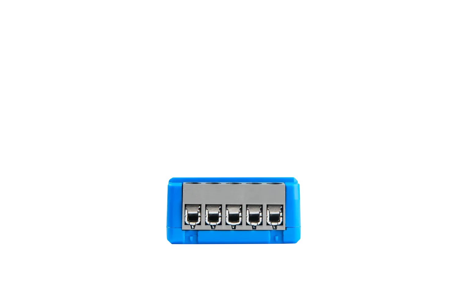 Modulo relè Shelly 1 Mini Gen4 sottotraccia, dispositivo blu con 4 morsetti a vite per installazione elettrica WiFi Matter Modulo relè Shelly 1 Mini Gen4 sottotraccia, dispositivo blu con 4 morsetti a vite per installazione elettrica WiFi Matter