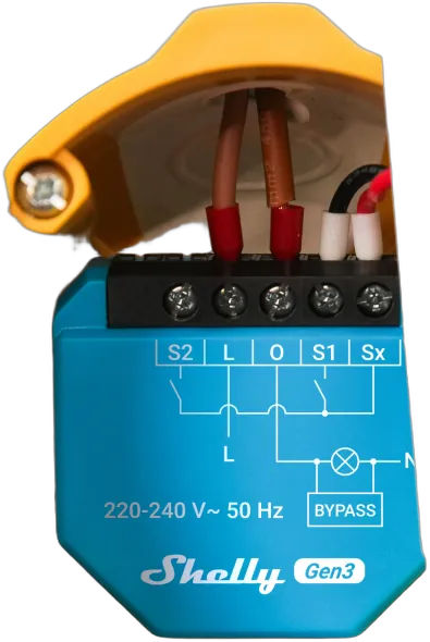 Shelly · Unterputz · "2L Gen3" · WLAN · BT Shelly · Unterputz · "2L Gen3" · WLAN · BT