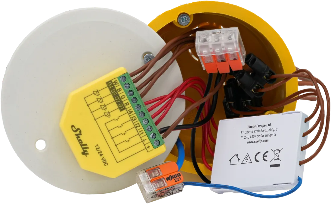 Shelly · Unterputz Zubehör · "4-Channel Decoupler 230V" Shelly · Unterputz Zubehör · "4-Channel Decoupler 230V"