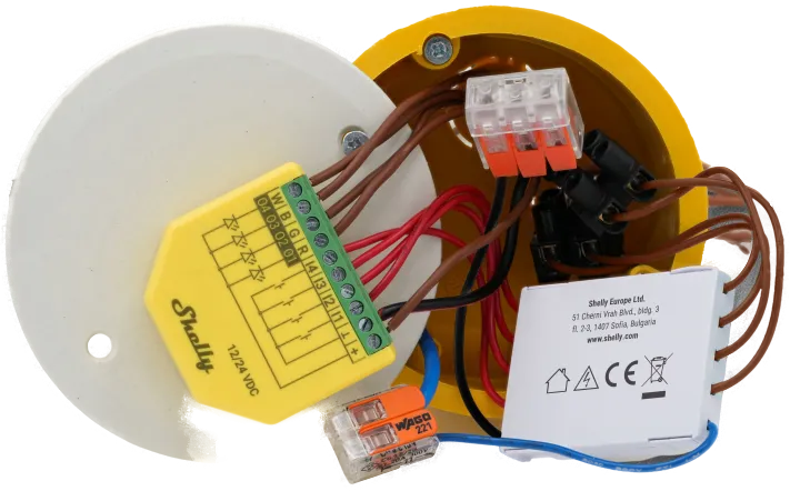 Shelly · Unterputz Zubehör · "4-Channel Decoupler 230V" Shelly · Unterputz Zubehör · "4-Channel Decoupler 230V"