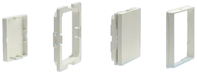 Shelly · Plug & Play Zubehör · "BLU Wall Switch 4 Adapter Legrand & Shelly" · Weiß