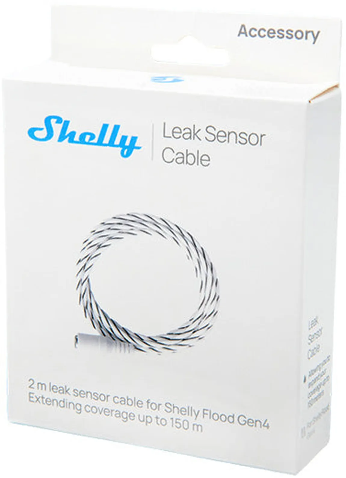 Shelly · Plug & Play Zubehör · "Flood Gen4 Leak Sensor Cable" · Sensorkabel
