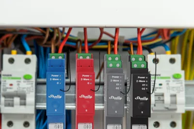 Shelly · Hutschiene · "Wave Pro 1" · Relais · max. 16A · 1 Phase · 1x 16A · Z-Wave