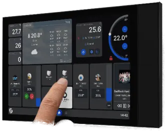 Shelly · Unterputz · "Wall Display XL Black" · Steuerzentrale · 10,1" · WLAN · BT · schwarz Shelly · Unterputz · "Wall Display XL Black" · Steuerzentrale · 10,1" · WLAN · BT · schwarz
