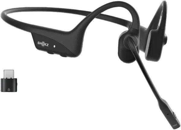 /SHOKZ OpenComm2 UC (With USB-C) Bluetooth Wireless Bone Conduction Headset