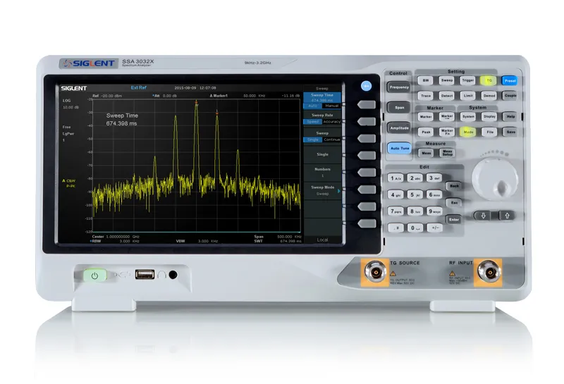 Siglent SSA3050X-R Echtzeit Spektrumanalyze / Das SSA3050X-R ist ein leistungsstarker Echtzeit-Spektrumanalyzer für komplexe HF-Signalüberwachung und -Analyse. Siglent SSA3050X-R Echtzeit Spektrumanalyze / Das SSA3050X-R ist ein leistungsstarker Echtzeit-Spektrumanalyzer für komplexe HF-Signalüberwachung und -Analyse.