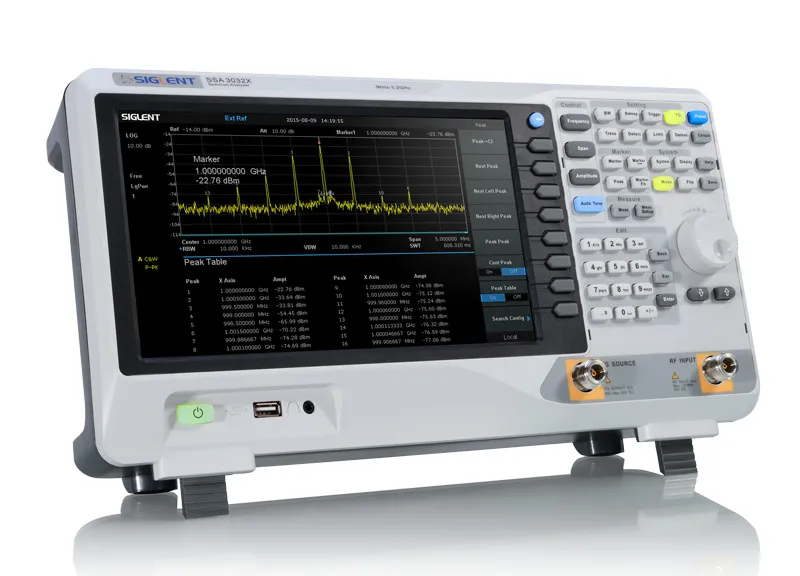 Siglent SSA3050X-R Echtzeit Spektrumanalyze / Das SSA3050X-R ist ein leistungsstarker Echtzeit-Spektrumanalyzer für komplexe HF-Signalüberwachung und -Analyse. Siglent SSA3050X-R Echtzeit Spektrumanalyze / Das SSA3050X-R ist ein leistungsstarker Echtzeit-Spektrumanalyzer für komplexe HF-Signalüberwachung und -Analyse.
