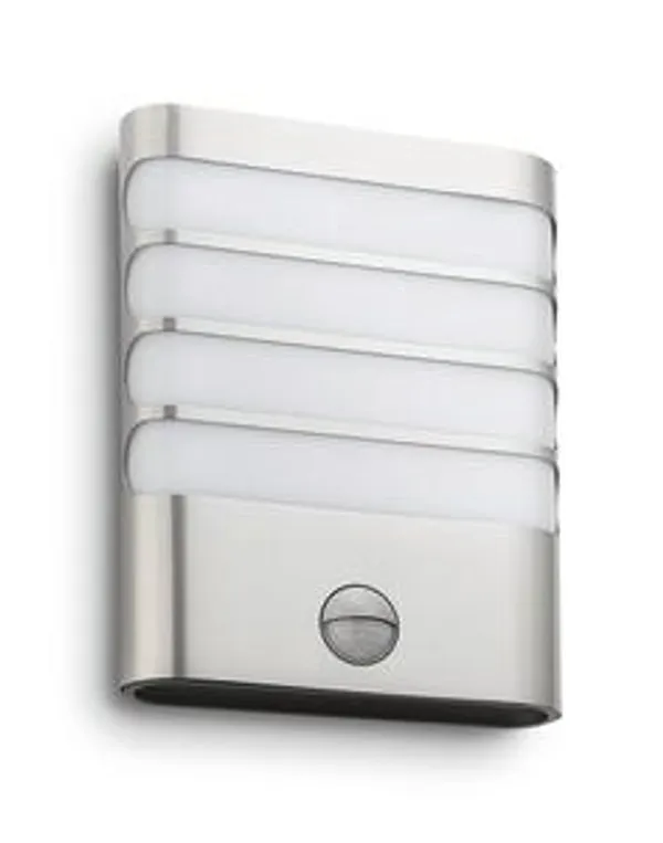 Philips myGarden IR LED Wandleu Raccoon 270lm Bewegmel Edelst