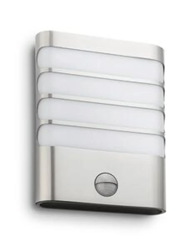 Philips myGarden IR LED Wandleu Raccoon 270lm Bewegmel Edelst