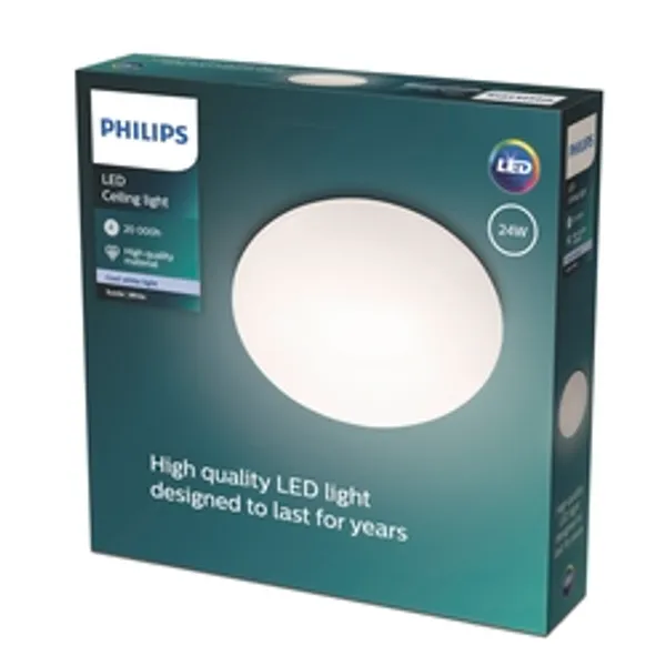 Philips Suede Deckenlampe white 40K 4x5W