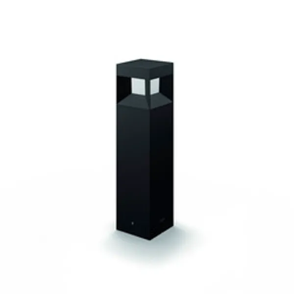 Philips Parterre LED Sockeleuchte 800lm Schwarz