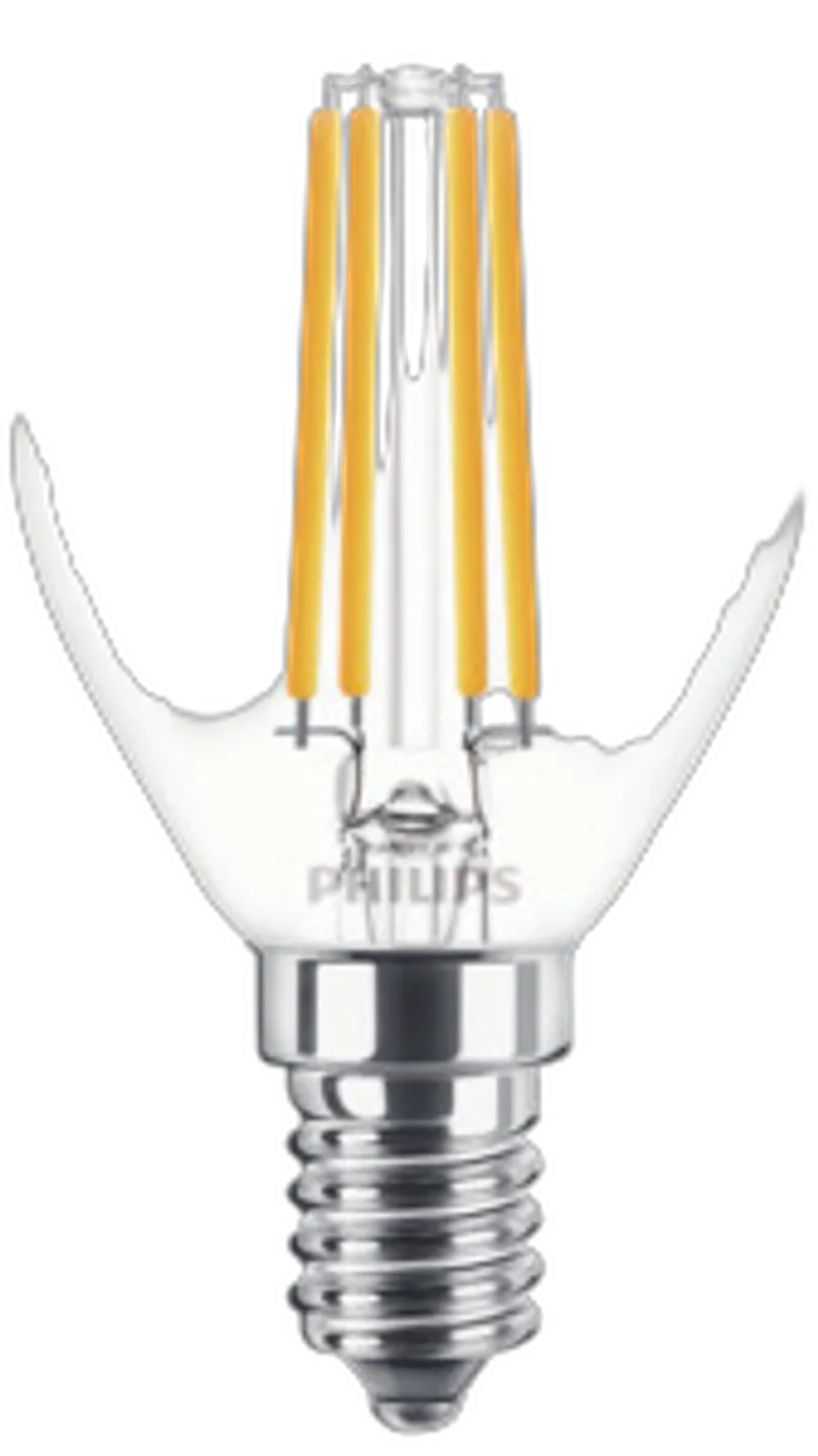 Philips LED classic Lampe 60W E14 Tropfen Warmw 806lm klar 1er